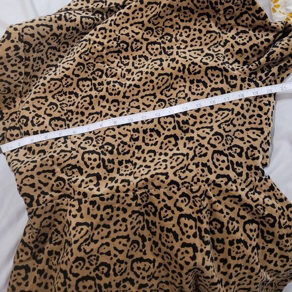 Good American Fit & Flatter Leopard Print Velveteen Blazer - Picture 13 of 16